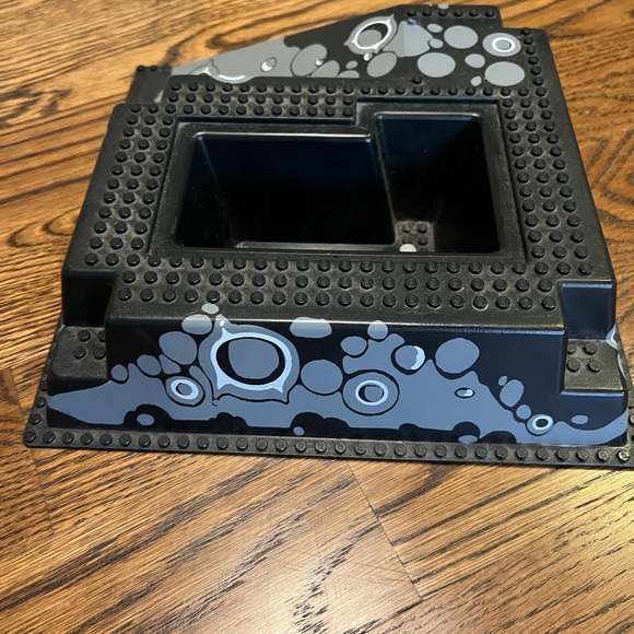 LEGO Blacktron Baseplate 32 x 32 W Ramp & Pit, Crater Pattern 6991, 6969, 6988, - Picture 3 of 5